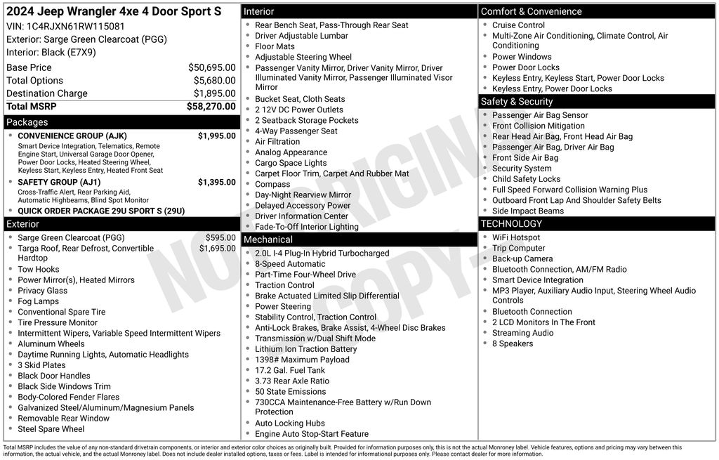 jeep wrangler 4xe 2024 1C4RJXN61RW115081 image jeep wrangler 4xe 2024 1C4RJXN61RW115081 image